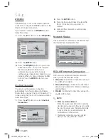 Предварительный просмотр 36 страницы Samsung HT-D5000 User Manual