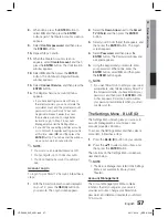 Предварительный просмотр 57 страницы Samsung HT-D5000 User Manual