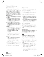 Предварительный просмотр 58 страницы Samsung HT-D5000 User Manual