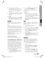 Предварительный просмотр 59 страницы Samsung HT-D5000 User Manual