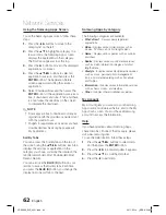 Предварительный просмотр 62 страницы Samsung HT-D5000 User Manual