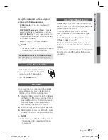 Предварительный просмотр 63 страницы Samsung HT-D5000 User Manual