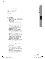 Предварительный просмотр 122 страницы Samsung HT-D5000 User Manual