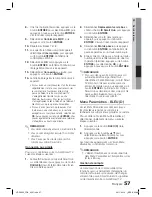 Предварительный просмотр 126 страницы Samsung HT-D5000 User Manual