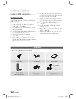 Предварительный просмотр 12 страницы Samsung HT-D5100 User Manual