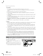 Предварительный просмотр 20 страницы Samsung HT-D5100 User Manual