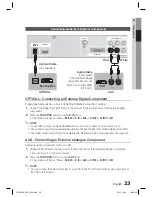 Предварительный просмотр 23 страницы Samsung HT-D5100 User Manual