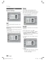 Предварительный просмотр 32 страницы Samsung HT-D5100 User Manual