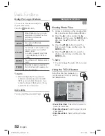 Предварительный просмотр 52 страницы Samsung HT-D5100 User Manual