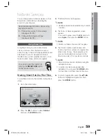 Предварительный просмотр 59 страницы Samsung HT-D5100 User Manual