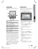 Предварительный просмотр 61 страницы Samsung HT-D5100 User Manual