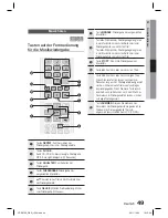 Предварительный просмотр 199 страницы Samsung HT-D5100 User Manual