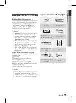 Preview for 9 page of Samsung HT-D5100K User Manual
