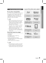 Предварительный просмотр 9 страницы Samsung HT-D5100K User Manual