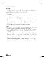 Предварительный просмотр 22 страницы Samsung HT-D5100K User Manual