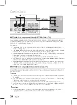 Предварительный просмотр 24 страницы Samsung HT-D5100K User Manual