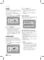 Предварительный просмотр 40 страницы Samsung HT-D5100K User Manual