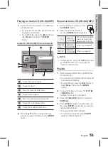 Предварительный просмотр 51 страницы Samsung HT-D5100K User Manual