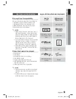 Предварительный просмотр 9 страницы Samsung HT-D5130 User Manual