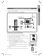 Предварительный просмотр 21 страницы Samsung HT-D5130 User Manual