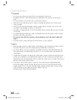 Предварительный просмотр 22 страницы Samsung HT-D5130 User Manual