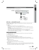 Предварительный просмотр 23 страницы Samsung HT-D5130 User Manual