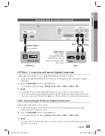 Предварительный просмотр 25 страницы Samsung HT-D5130 User Manual