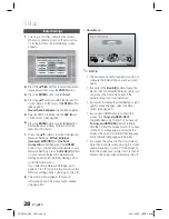 Предварительный просмотр 28 страницы Samsung HT-D5130 User Manual