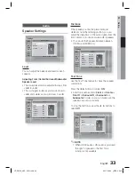 Предварительный просмотр 33 страницы Samsung HT-D5130 User Manual