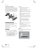 Предварительный просмотр 34 страницы Samsung HT-D5130 User Manual