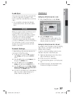 Предварительный просмотр 37 страницы Samsung HT-D5130 User Manual