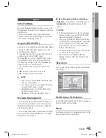 Предварительный просмотр 41 страницы Samsung HT-D5130 User Manual