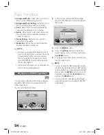 Предварительный просмотр 54 страницы Samsung HT-D5130 User Manual