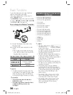 Предварительный просмотр 56 страницы Samsung HT-D5130 User Manual