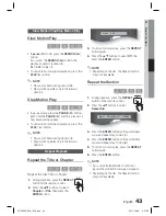 Preview for 43 page of Samsung HT-D5200 User Manual