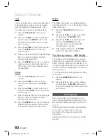 Preview for 62 page of Samsung HT-D5200 User Manual