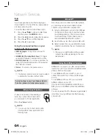 Preview for 64 page of Samsung HT-D5200 User Manual