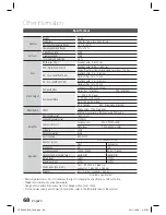 Preview for 68 page of Samsung HT-D5200 User Manual