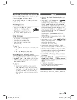 Предварительный просмотр 5 страницы Samsung HT-D5330 User Manual