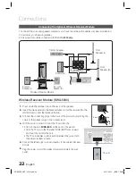 Предварительный просмотр 22 страницы Samsung HT-D5330 User Manual