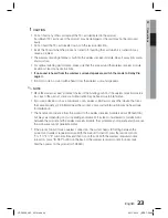 Предварительный просмотр 23 страницы Samsung HT-D5330 User Manual