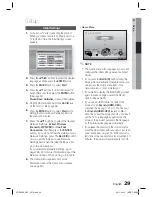 Предварительный просмотр 29 страницы Samsung HT-D5330 User Manual