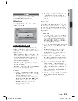 Предварительный просмотр 31 страницы Samsung HT-D5330 User Manual