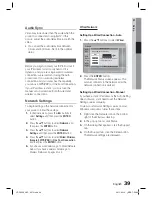 Предварительный просмотр 39 страницы Samsung HT-D5330 User Manual