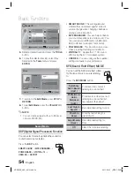 Предварительный просмотр 54 страницы Samsung HT-D5330 User Manual