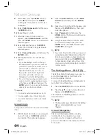 Предварительный просмотр 64 страницы Samsung HT-D5330 User Manual