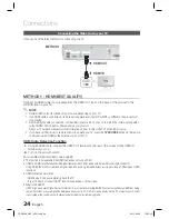 Предварительный просмотр 24 страницы Samsung HT-D5350 User Manual