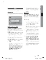 Предварительный просмотр 31 страницы Samsung HT-D5350 User Manual