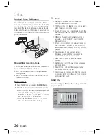 Предварительный просмотр 36 страницы Samsung HT-D5350 User Manual