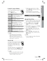 Предварительный просмотр 55 страницы Samsung HT-D5350 User Manual